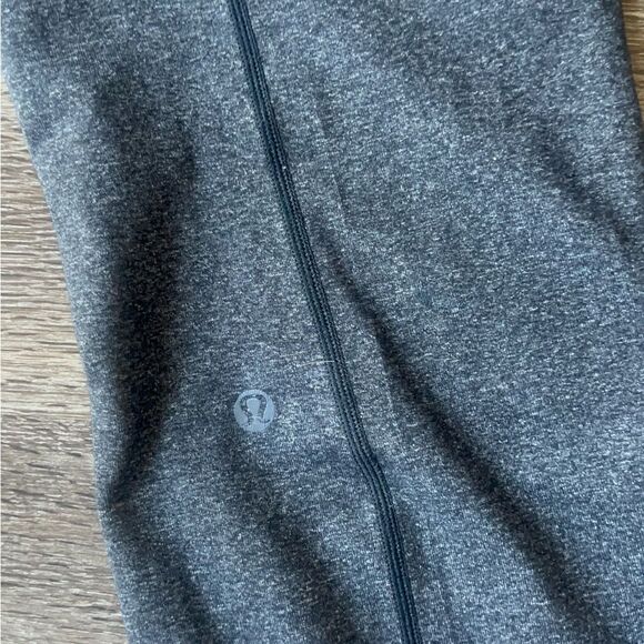 Lululemon Belt It Out Leggings Women Space Gray‎ Athleisure Rare High Rise 8 - Picture 7 of 10
